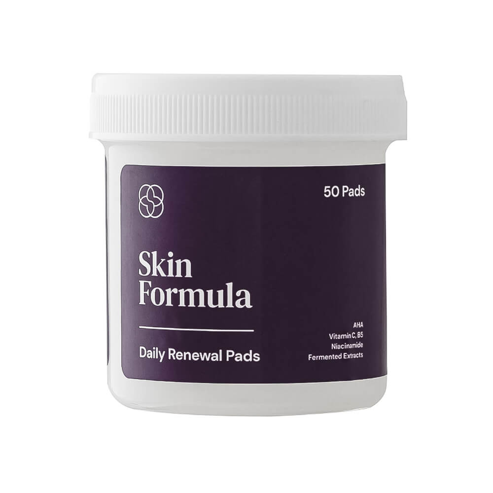 Обновляющие пэды с кислотами Skin Formula Daily Renewal Pads, 50 шт